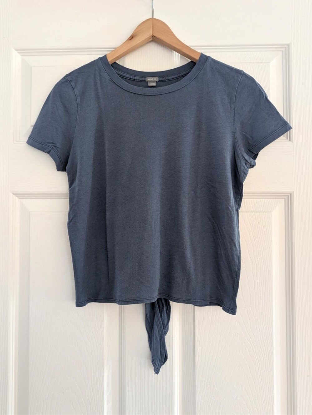 aerie tie back T shirt blue size small